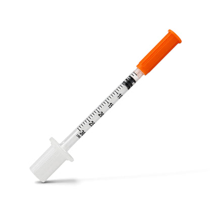 Delasco Insulin Syringe, 0.3 ml, 31G x 5/16" (8 mm), Box of 100