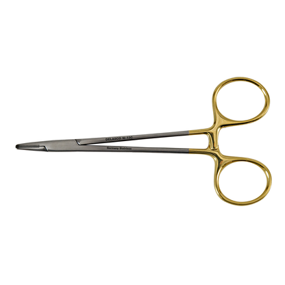 Delasco W-13C Webster Needle Holder 5 in Straight, Smooth Tungsten Carbide