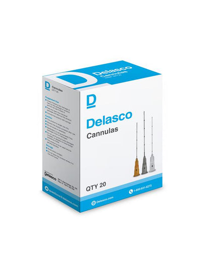 Delasco Cannula, 25G x 50 mm, BX/20