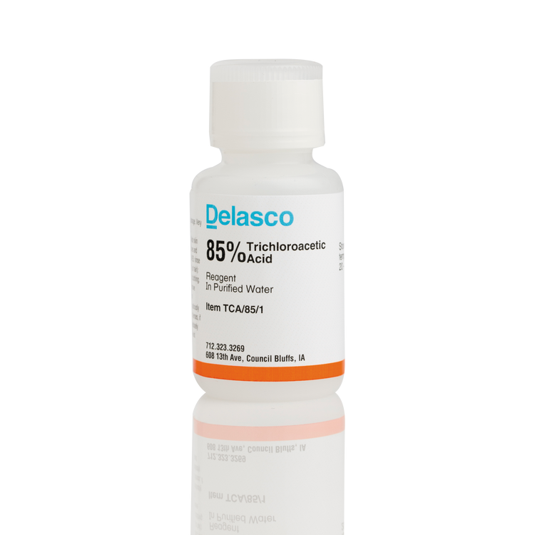 Delasco TCA/85/1 Trichloroacetic Acid 85% 1 oz