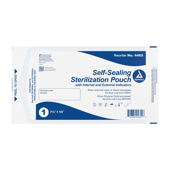 Dynarex Sterilization Pouch, 200/Box