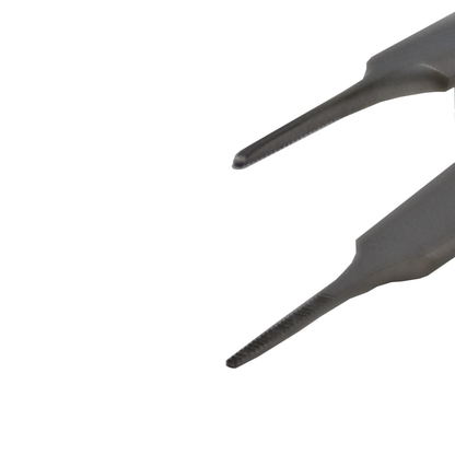 Delasco GI-3 Iris-Graefe Forceps 2.75 in Straight 1mm Serrated