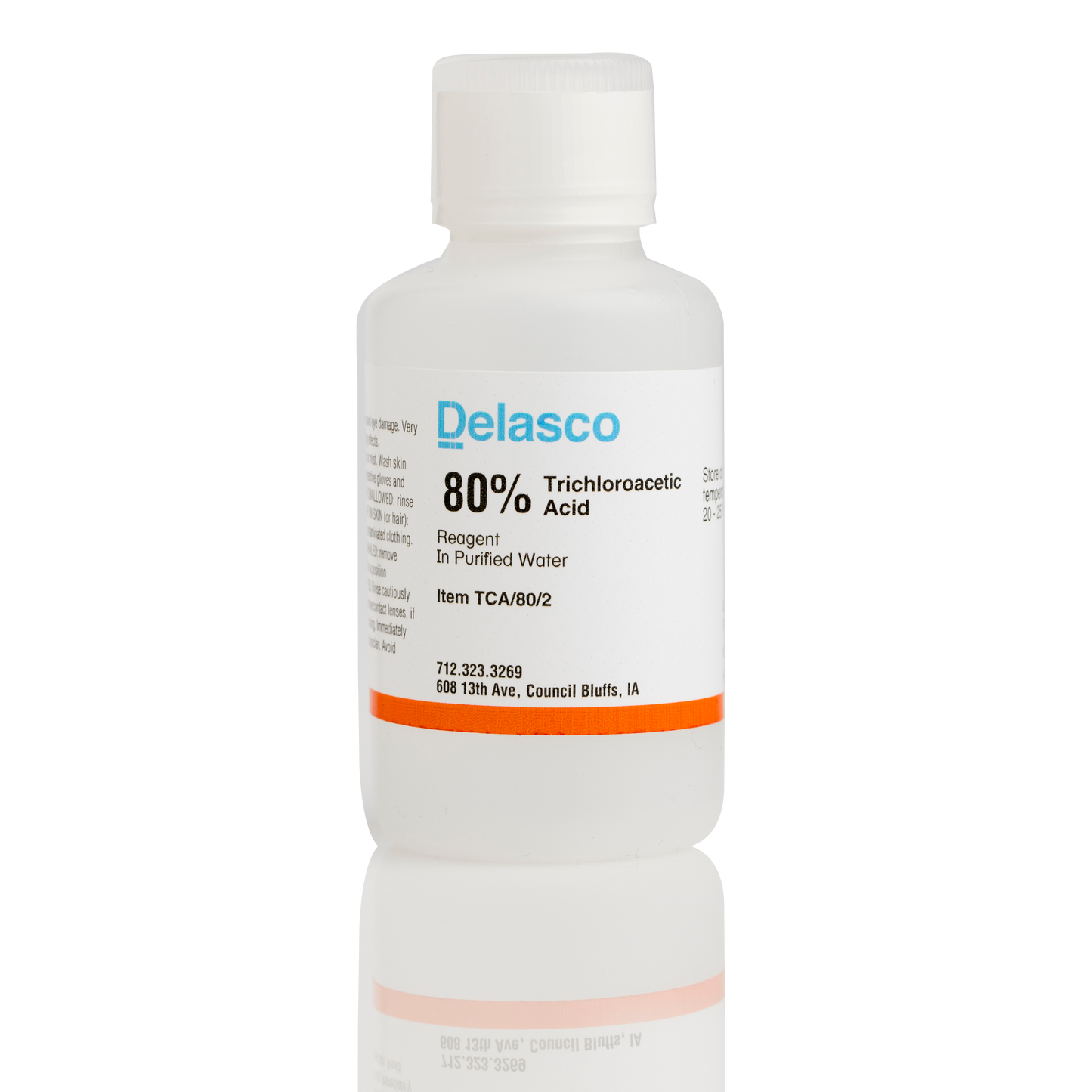 Delasco TCA/80/2 Trichloroacetic Acid 80% 2 oz