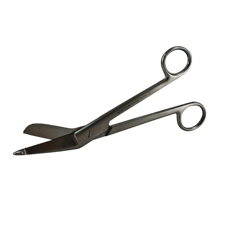 Delasco S-005 Lister Bandage Removal Scissors, (18.4cm) 7 1/4" , Stainless Steel