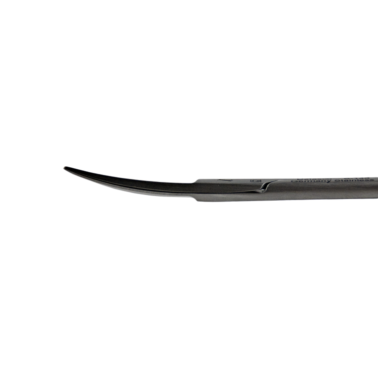 Delasco S-146 Iris Scissors 4.5 in Curved 20mm Blunt/Blunt