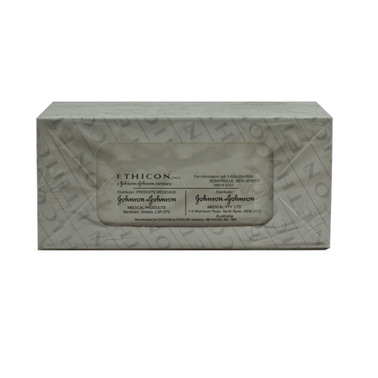 Ethicon VR494 Coated Vicryl Rapide Suture, Polyglactin 910, 4-0, Fast Absorbing, P-3, Undyed, 18"