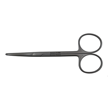 Delasco S-558 Metzenbaum Scissors 4.5 in Curved 25mm Blunt