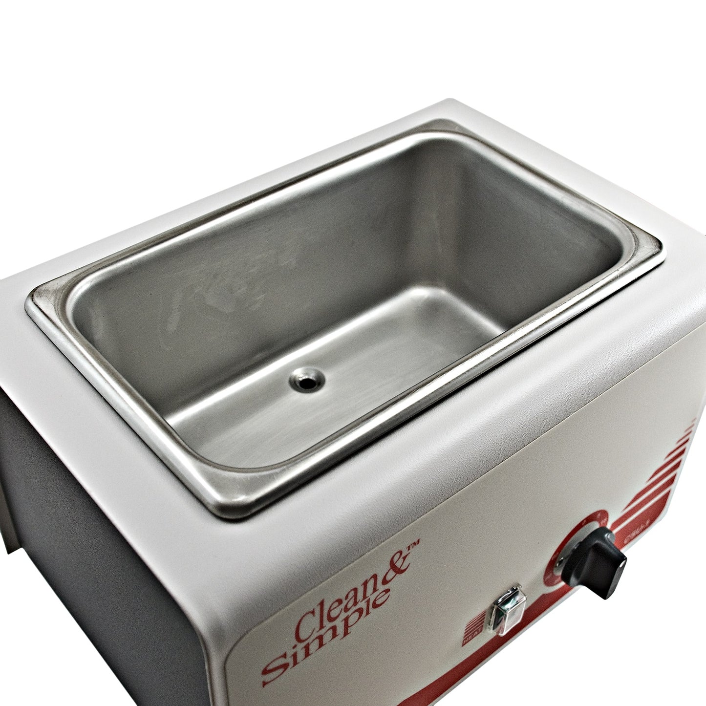 Tuttnauer's CSU1HBK Clean & Simple Ultrasonic Cleaner with Heater and Basket, 1 Gallon, 110 Volt