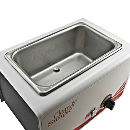 Tuttnauer's CSU1HBK Clean & Simple Ultrasonic Cleaner with Heater and Basket, 1 Gallon, 110 Volt