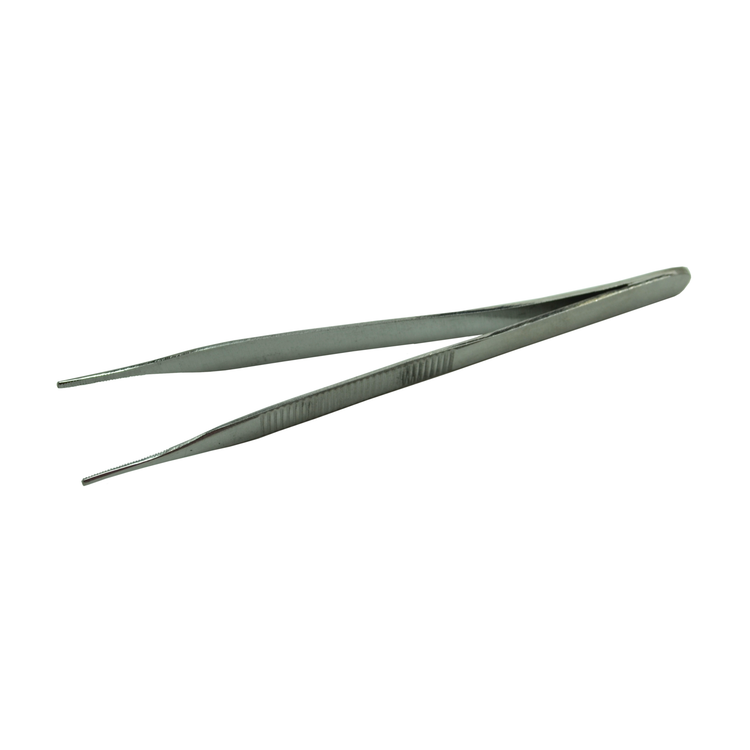 Delasco SS68 Forceps, Adson, 4 3/4", Serrated, Disposable, Sterile, Pack of 10