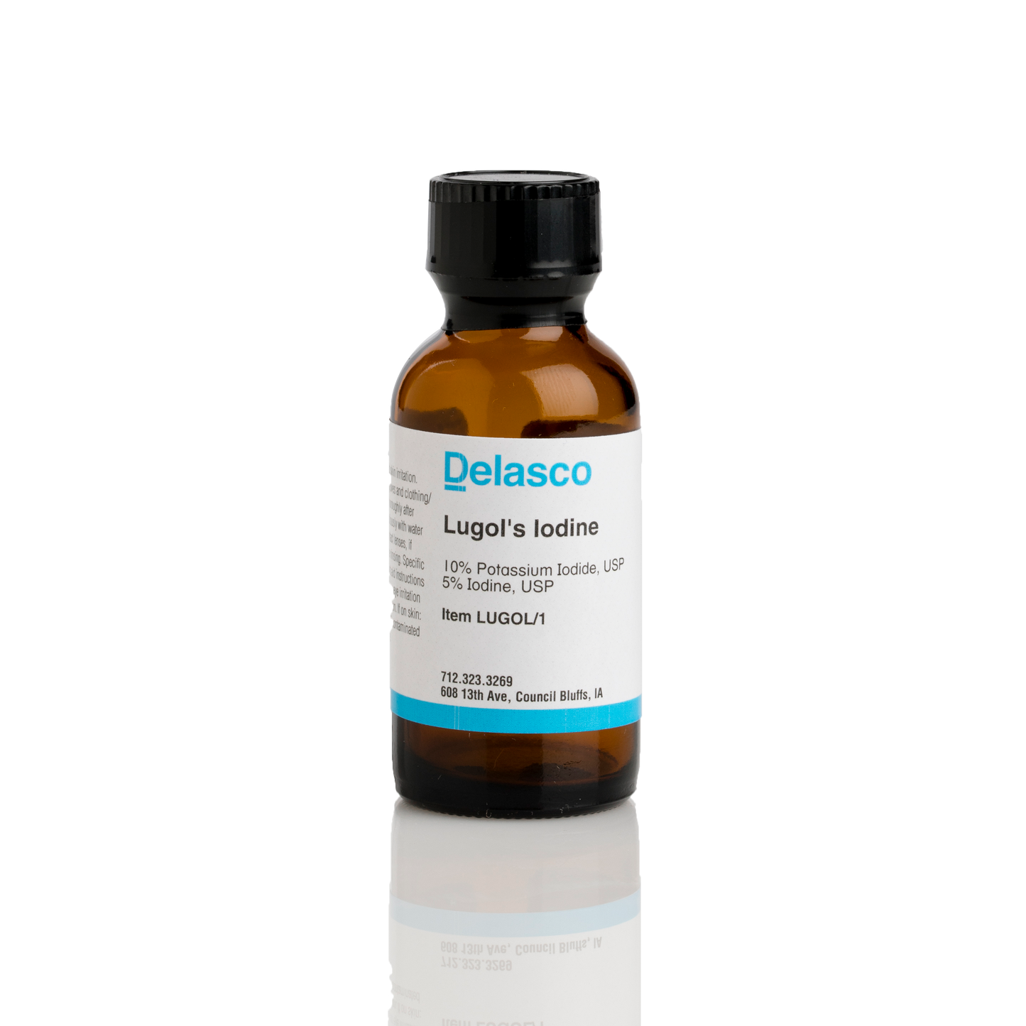Delasco LUGOL/1 Lugol's Solution 1 oz
