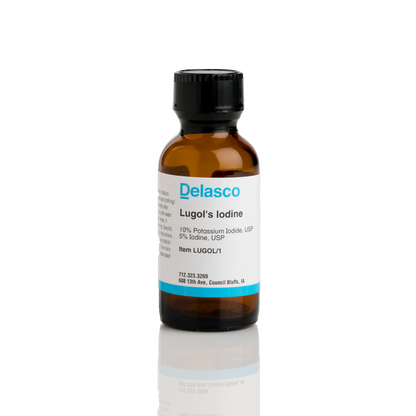 Delasco LUGOL/1 Lugol's Solution 1 oz