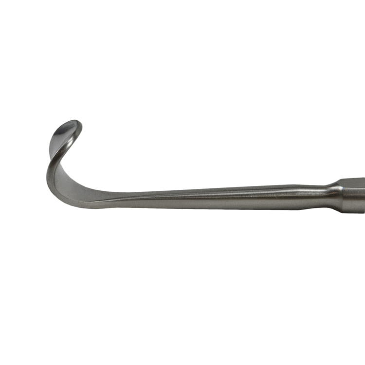 Desmarres Retractor, 5.5", Size 1, Blunt Blade Width 0.5", by Miltex
