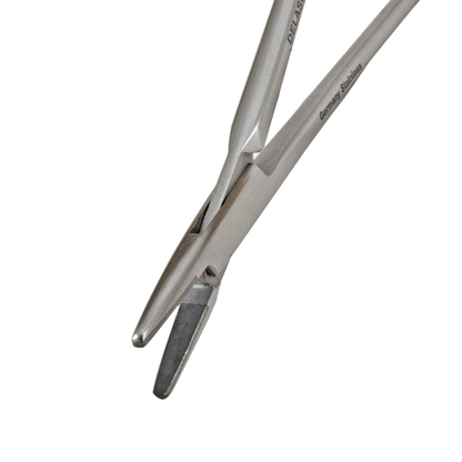 Delasco W-13C Webster Needle Holder 5 in Straight, Smooth Tungsten Carbide