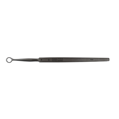Delasco FCR-6 Fox Curette 5.5 in Straight 6mm Round