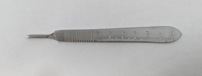 Delasco H-323DM Dextra #3 Scalpel Handle with Metric Ruler, Fits #10-15