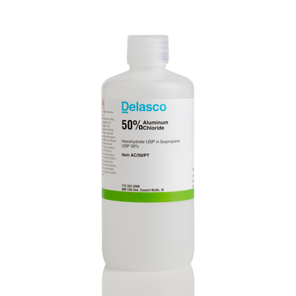 Delasco AC/50/PT Aluminum Chloride 50% in Isopropanol 50% pint