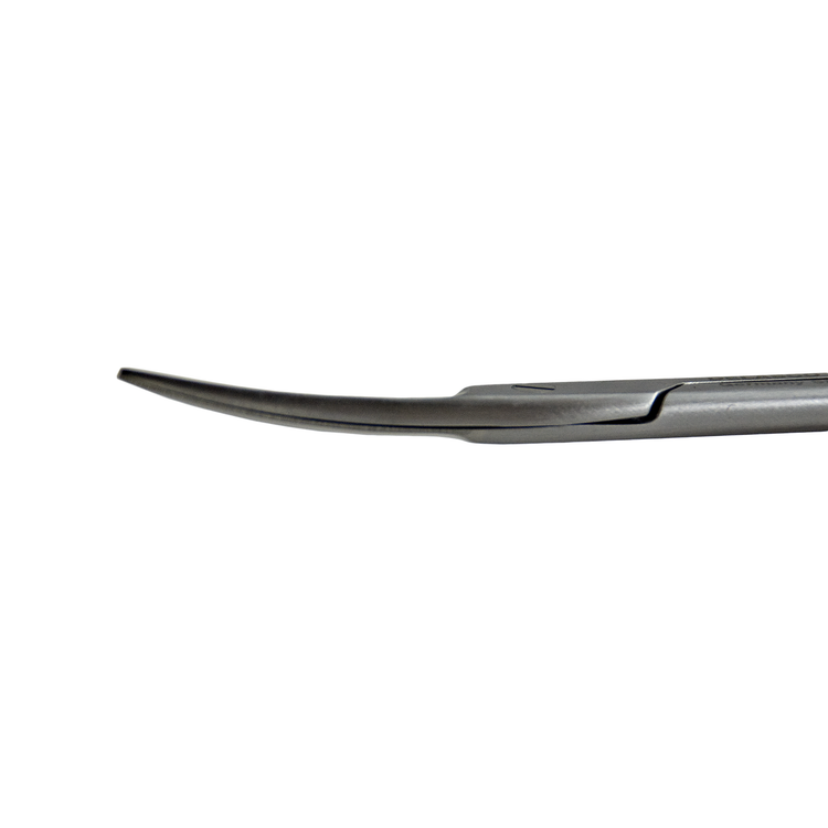 Delasco S-928 Iris Scissors 4.5 in Curved 25mm Sharp/Sharp Tungsten Carbide
