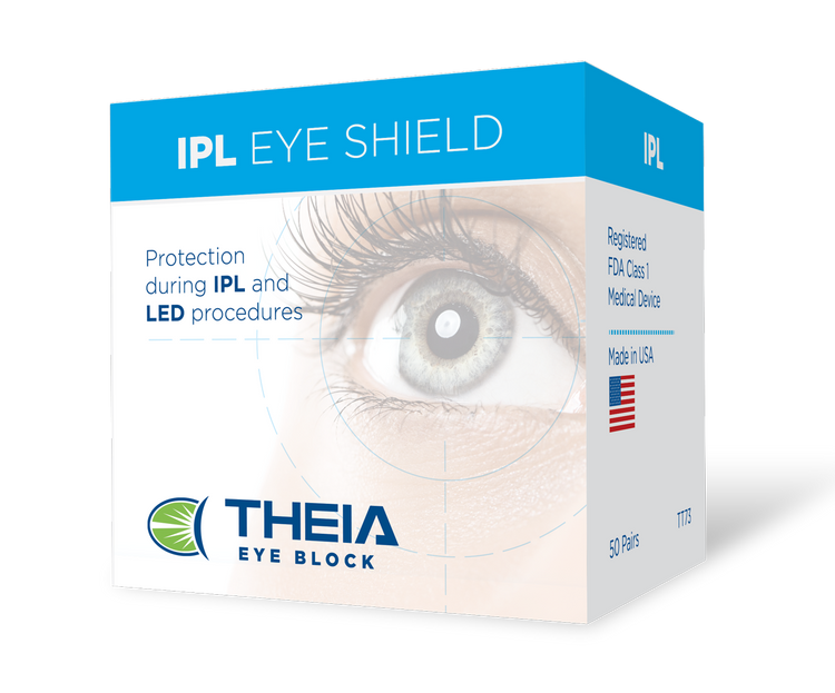 Theia Eye Block TT73 IPL Non-Laser Eye Shield, 50 Pairs/Box