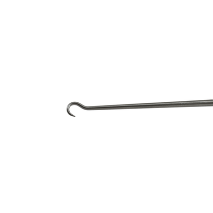Miltex 21-88 Gillies Skin Hook 7" Shepherd's Hook, 4.2mm Dia., Sharp