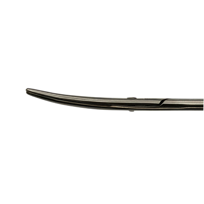 Dextra Curved Strabismus Scissors, 4 1/2in, B/B, Supercut, Serrated