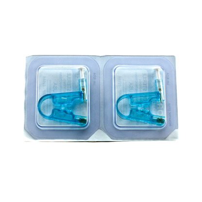 Hastings 595 Coren PS Ear Piercers, Pediatric, Smaller Stud, 24 Karat Gold Plated High Grade Surgical Steel, Box of 6 pair, Sterile