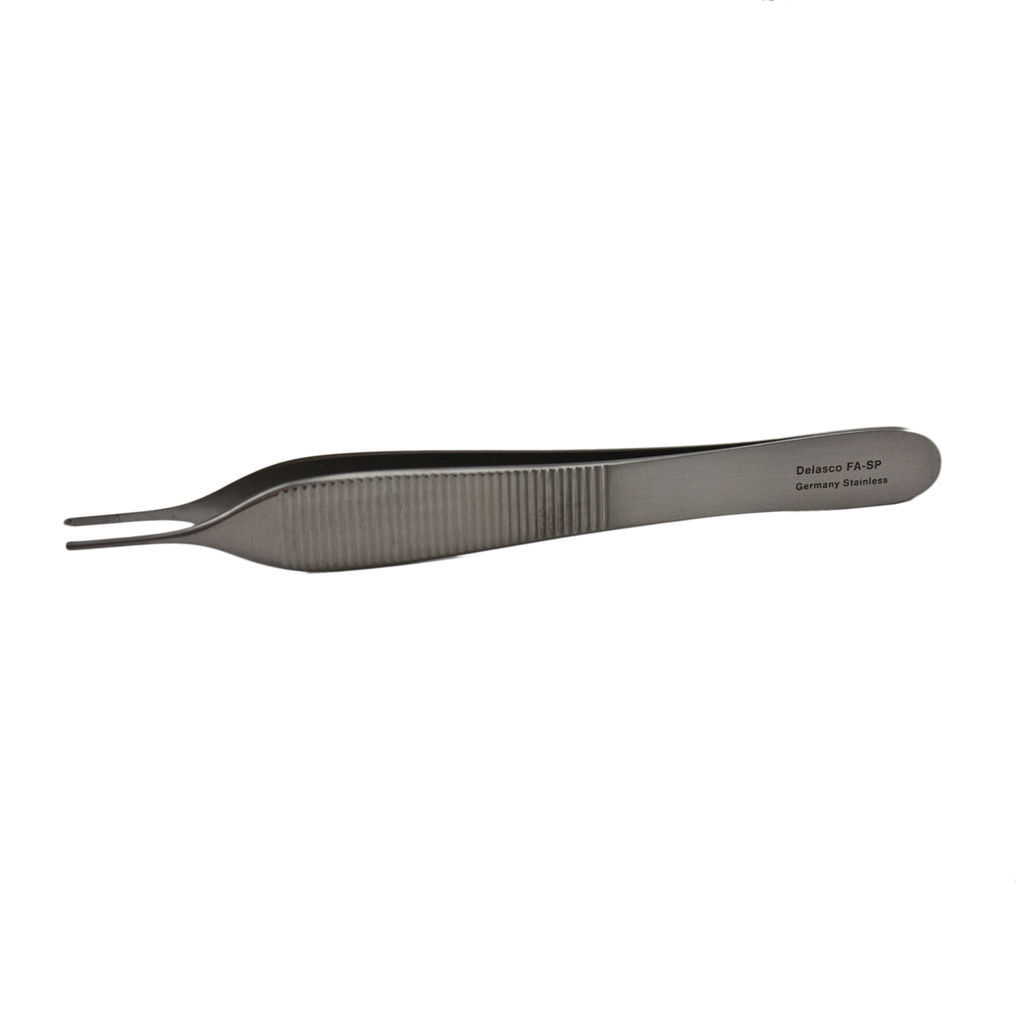 Delasco FA-SP Adson Forceps 4.75 in Straight 1.5mm 1x2 Teeth W/Platform
