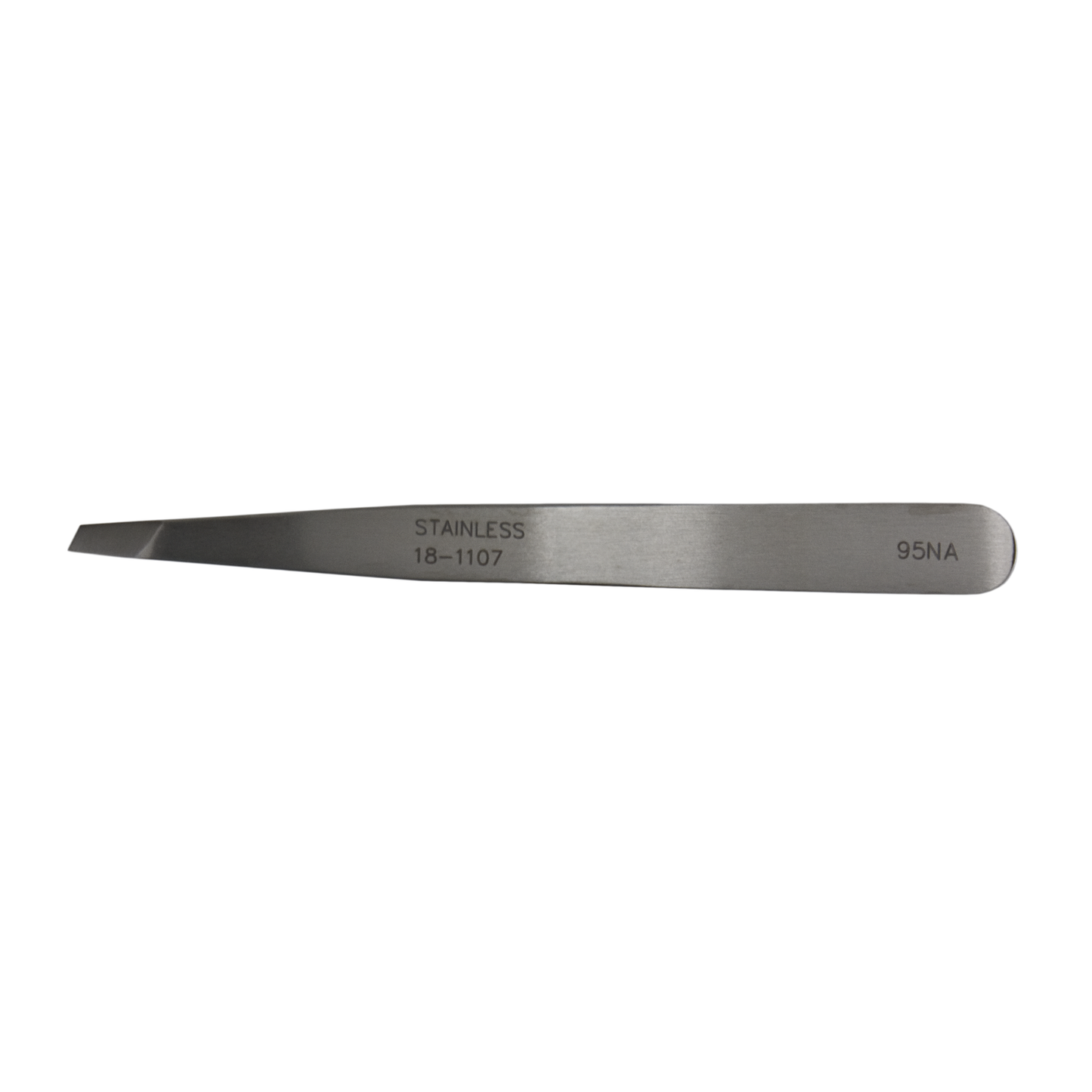 Miltex 18-1107 Swiss Cilia Forceps 3.75 in Curved 2.8mm Diagonal Jaws Smooth