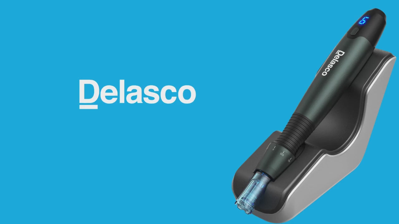 Delasco Professional Microneedling Pen Kit - Includes $265 in Supplies